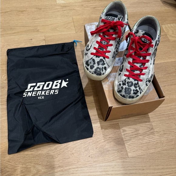 Perfect condition Golden Goose sneakers! Leopard print - Picture 2 of 6